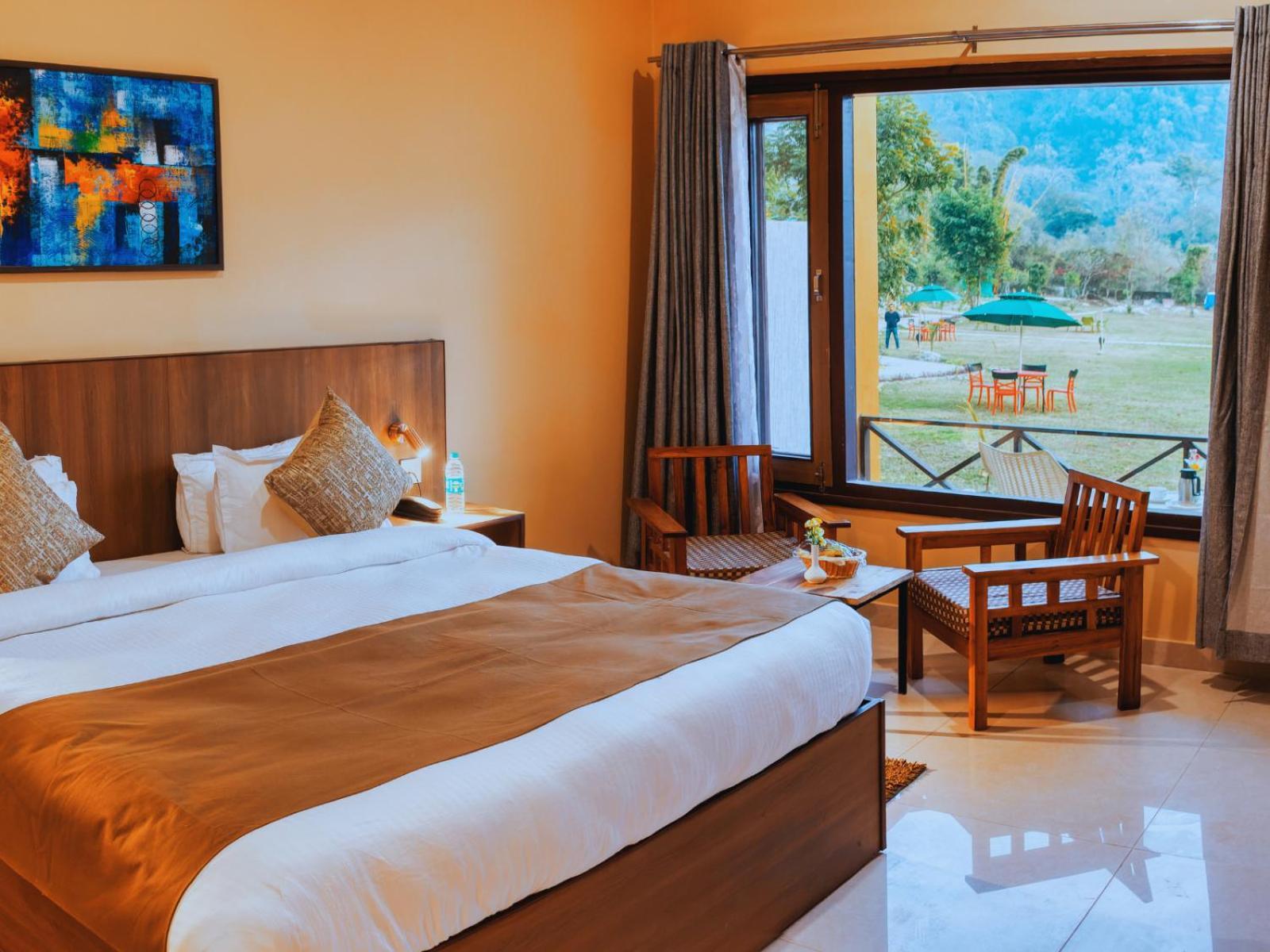Corbett River Valley Resort Marchula ภายนอก รูปภาพ